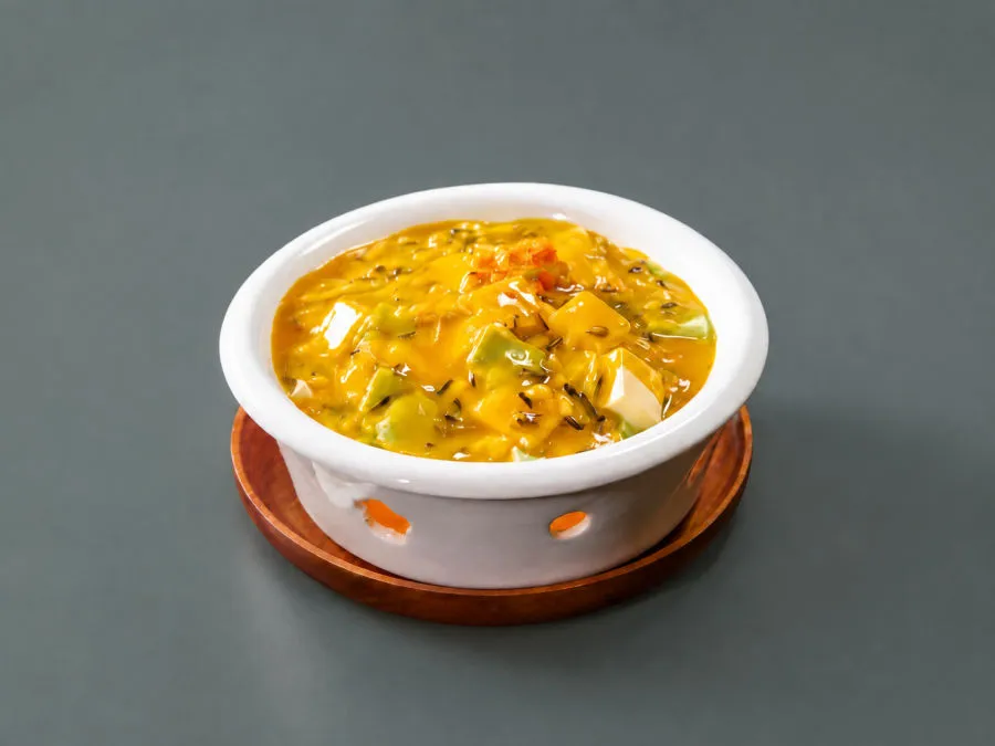 蟹黄鸳鸯豆腐